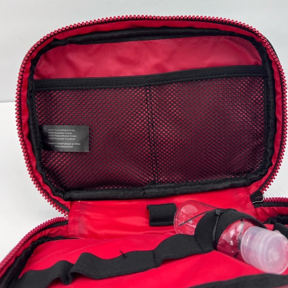 TRUE RELIGION,TECH KIT,ORGANIZE CORDS, CHARGERS & MORE,TRAVEL TOILETRY, BLACK, - Picture 10 of 16